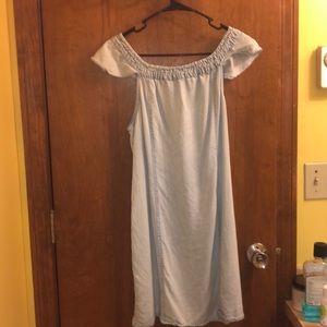 Obey, lightwash Jean dress